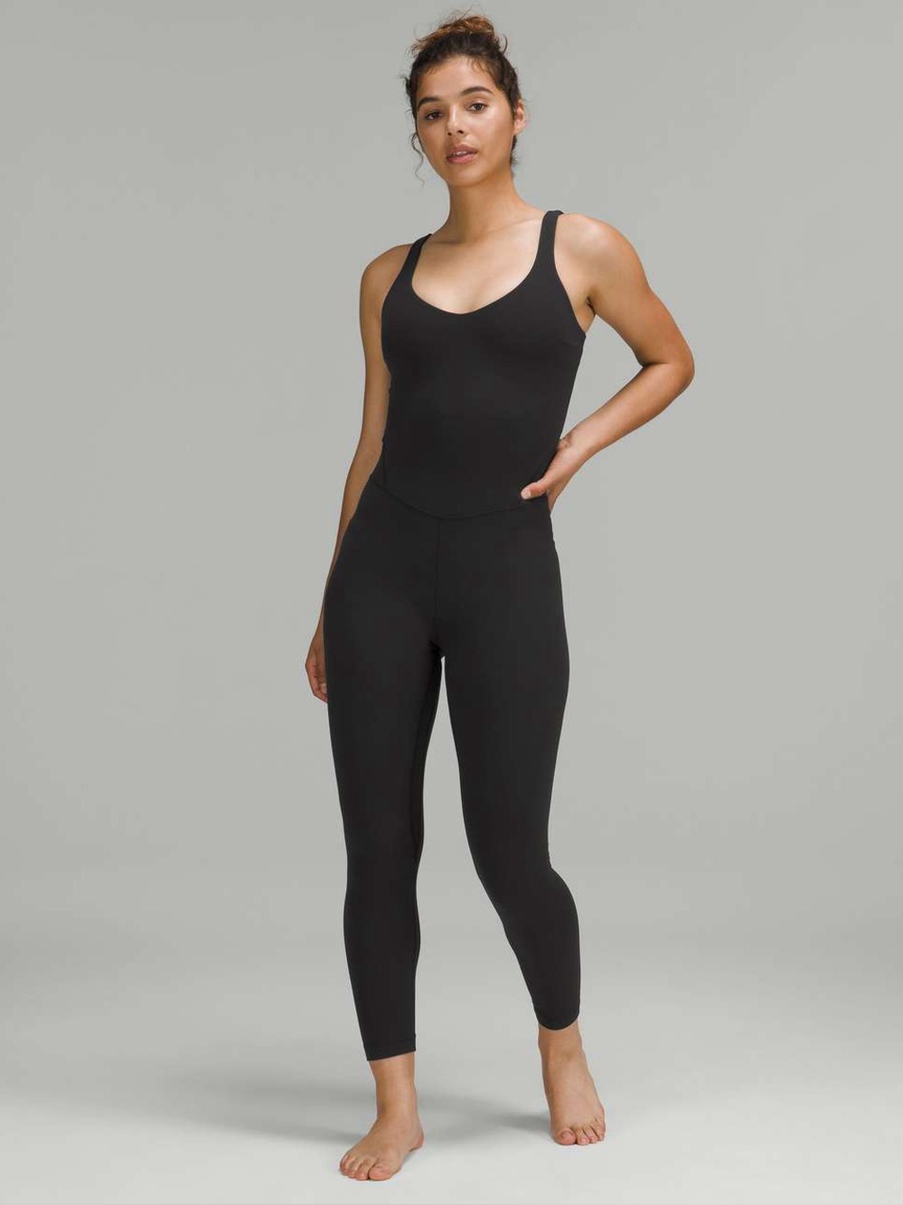 Lululemon Align Bodysuit 25" in Black Size 10